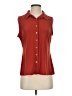 Tommy Hilfiger Orange Sleeveless Blouse Size P (petite) - photo 1