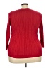 Kim Rogers 100% Cotton Red Pullover Sweater Size 2X - photo 2