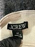 J.Crew Chevron-herringbone Ivory Shorts Size 10 - photo 3