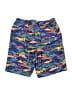 Lands' End 100% Polyester Blue Board Shorts Size 14 - 16 Husky - photo 2