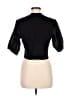 Free Assembly Black Short Sleeve Blouse Size M - photo 2