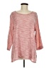 Flax 100% Linen Pink 3/4 Sleeve Top Size 6 (S) - photo 1
