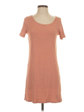 Madewell Swingy Tee Dress in Stripe (view 1)