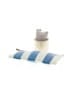 Clare V. Stripes Blue Makeup Bag One size - photo 1