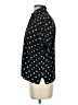 Esprit 100% Viscose Polka Dots Black Short Sleeve Blouse Size S - photo 5