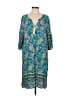 Halife Paisley Teal Casual Dress Size M (estimated) - photo 1