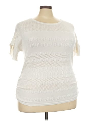 Lane Bryant Outlet Short Sleeve Top (view 1)