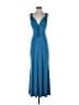 Max and Cleo 100% Polyester Blue Cocktail Dress Size S - photo 1