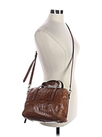 Fossil Leather Satchel (view 2)