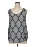 Faded Glory 100% Polyester Silver Tank Top Size XL - photo 1