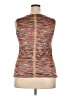 Aqua Blues Brown Sleeveless Top Size 2X - photo 2
