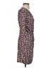 Laundry by Design Print Burgundy Casual Dress Size 4 - photo 4
