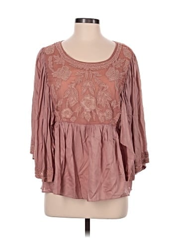 Love Sam 3/4 Sleeve Blouse (view 1)