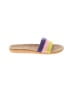 Unbranded Color Block Purple Sandals Size EU 40 - photo 1