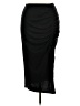 Cider Solid Black Formal Skirt Size 1X - photo 1