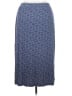 Amazon Essentials Print Blue Casual Skirt Size XL - photo 2