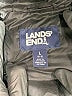 Lands' End 100% Nylon Solid Black Snow Jacket Size 10 - 12 - photo 3