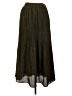 Daniel Rainn 100% Polyester Solid Green Casual Skirt Size M - photo 1