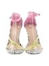 Bar III Color Block Pink Sandals Size 5 1/2 - photo 2