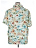 BonWorth 100% Polyester Tropical Teal Short Sleeve Blouse Size XL Petite - photo 2