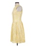 Nine West Tweed Yellow Cocktail Dress Size 2 - photo 5