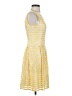 Nine West Tweed Yellow Cocktail Dress Size 2 - photo 4