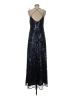 Wtoo 100% Polyester Stars Black Cocktail Dress Size 8 - photo 2