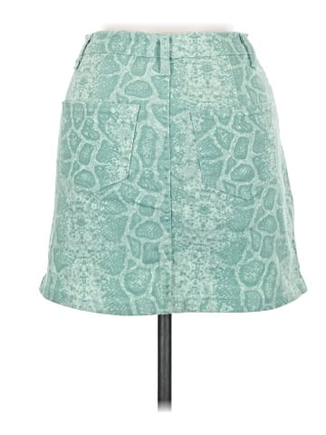 Signature 8 Denim Skirt (view 2)