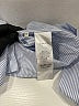 Gucci 100% Cotton Solid Blue Long Sleeve Button-Down Shirt Size 12 - photo 6