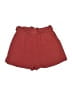 Sfera Solid Red Shorts Size S - photo 2