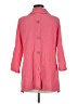 Peck & Peck Pink 3/4 Sleeve Button-Down Shirt Size M - photo 2