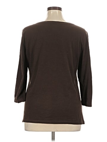 Christopher & Banks 3/4 Sleeve Top (view 2)