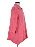 Peck & Peck Pink 3/4 Sleeve Button-Down Shirt Size M - photo 4