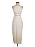 BCBGMAXAZRIA 100% Polyester Ivory Cocktail Dress Size 4 - photo 1