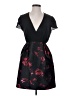 Diane von Furstenberg Floral Black Cocktail Dress Size 2 - photo 1