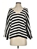 Zara Stripes Black Pullover Sweater Size S - photo 1