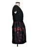 Diane von Furstenberg Floral Black Cocktail Dress Size 2 - photo 4