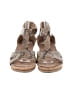 Adrienne Vittadini 100% Leather Gold Wedges Size 9 - photo 2