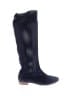 Fendi 100% Leather Blue Boots Size EU 37 1/2 - photo 1