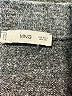 MNG Solid Gray Casual Skirt Size S - photo 4