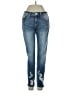 BKE Hearts Blue Jeans Size 26 waist - photo 1