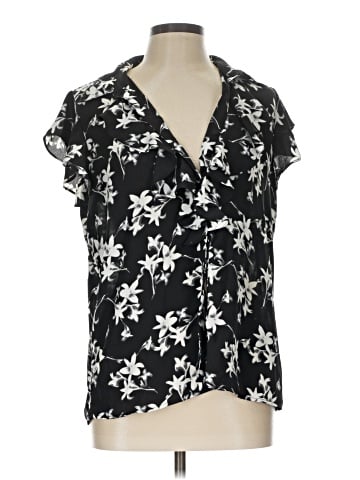 T Tahari Short Sleeve Blouse (view 1)