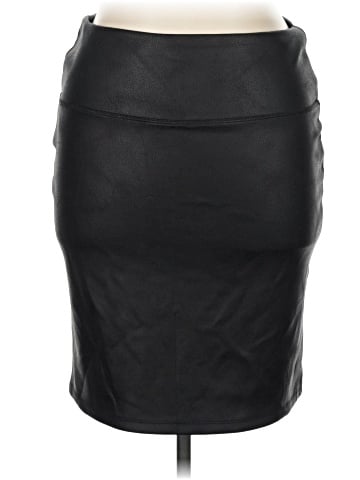 Athena Marie Faux Leather Skirt (view 1)
