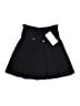 Zara 100% Polyethylene Solid Black Skort Size XS - photo 1