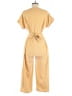 Roolee Solid Gold Jumpsuit Size M - photo 2