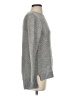 Rebecca Taylor Metallic Gray Pullover Sweater Size S - photo 4