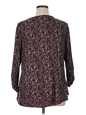 Bobeau 3/4 Sleeve T-Shirt (view 2)