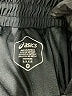 Asics 100% Polyester Solid Black Shorts Size M - photo 3