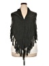 Ann Taylor LOFT 100% Acrylic Gray Black Wrap One size - photo 1