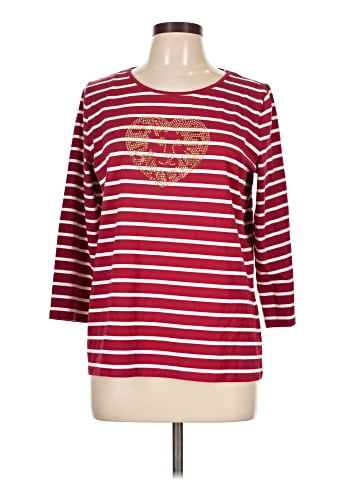 AK Anne Klein 3/4 Sleeve Top (view 1)